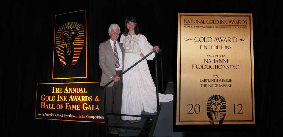 Pat and Rosemarie Keough honoured with the Gold Ink Award for Fine Edition Books, and inducted into the Gold Ink Hall of Fame 2003